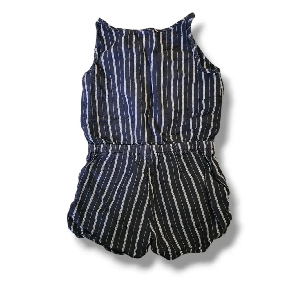 Gap Kids Linen Stripe Romper